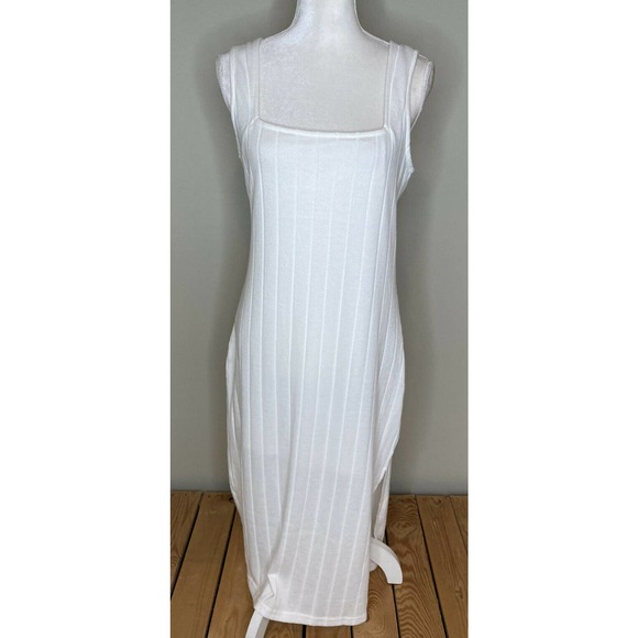 long ribbed maxi dress